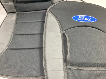 (2) Plasticolor 008506R01 Universal-Fit Seat Cushions W/ Ford Logo