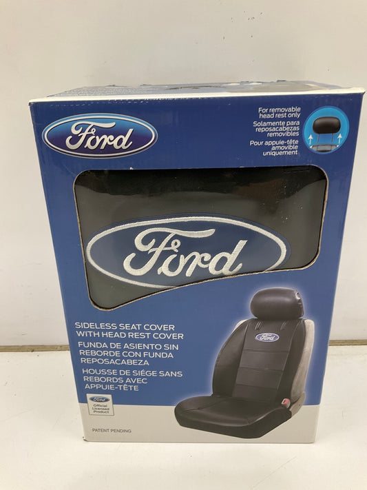 PLASTICOLOR 008584R01 Ford Black Sideless Seat Cover
