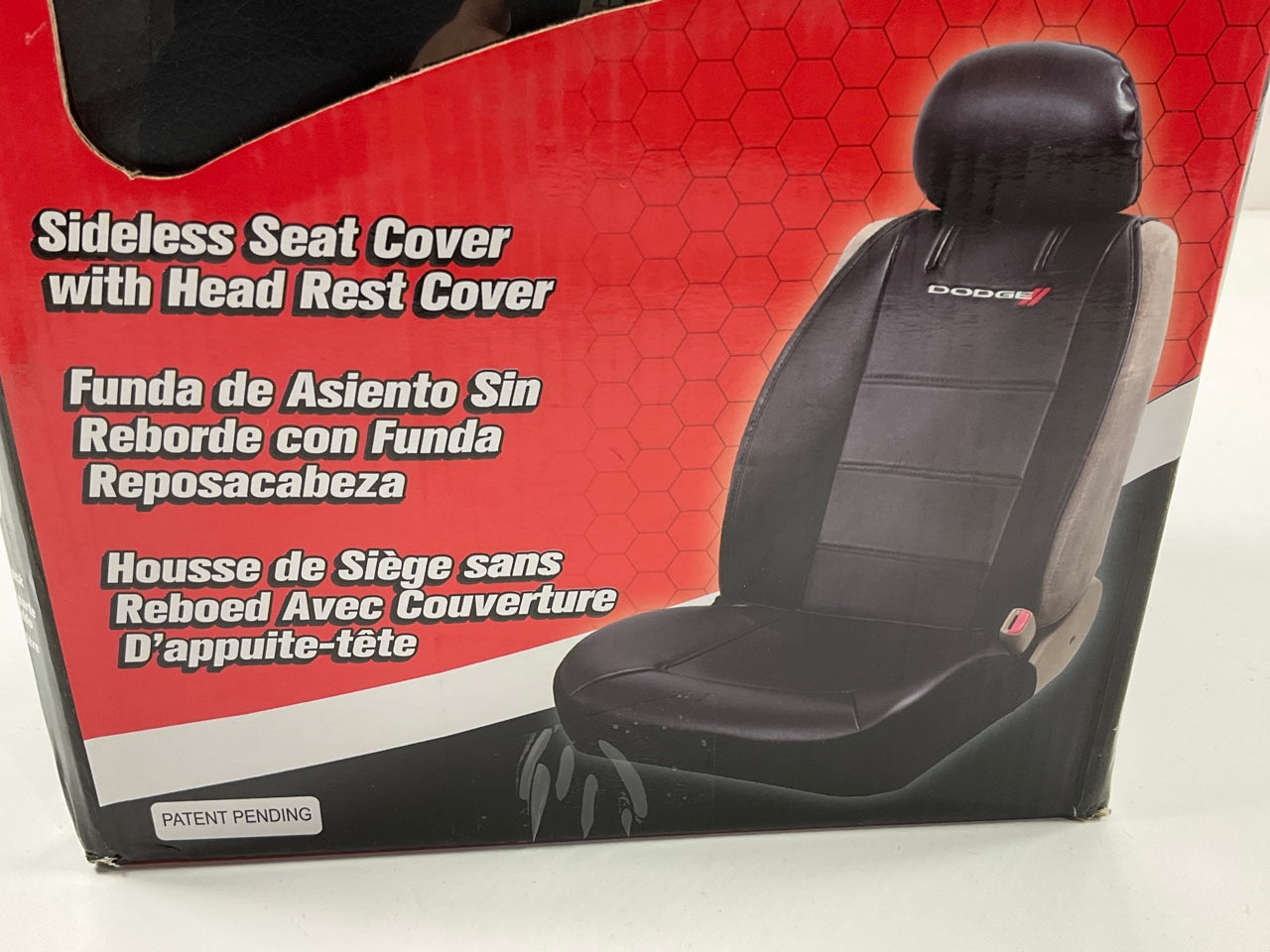 (2) Front Car Truck SUV Synthetic Leather Sideless Seat Covers Set For DODGE