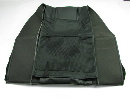 Plasticolor 008585R01 Black Synth. Leather Front Sideless Seat Cover For DODGE
