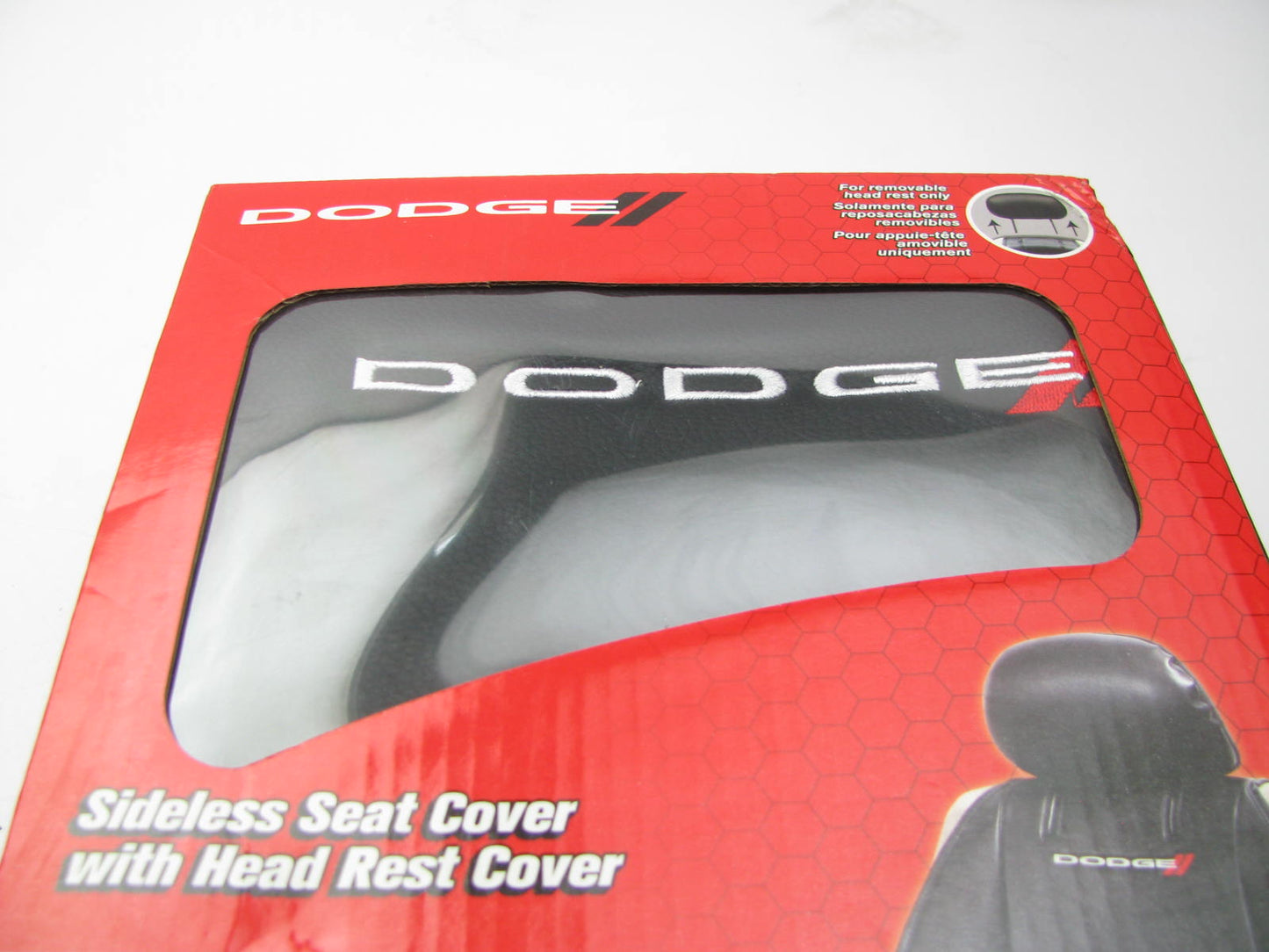 Plasticolor 008585 Sideless Seat Cover With Head Rest Cover For Dodge Truck SUV