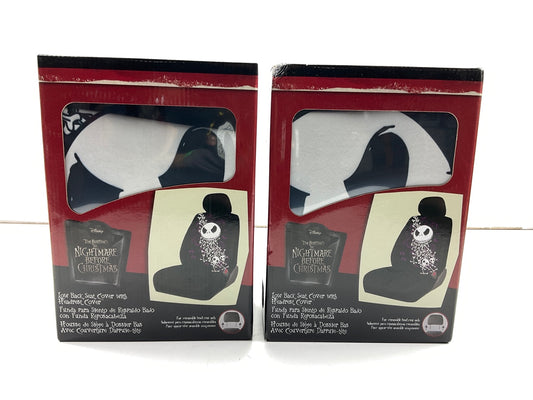 Plasticolor 008660 2 Front Low Back Style Seat Covers Nightmare Before Christmas