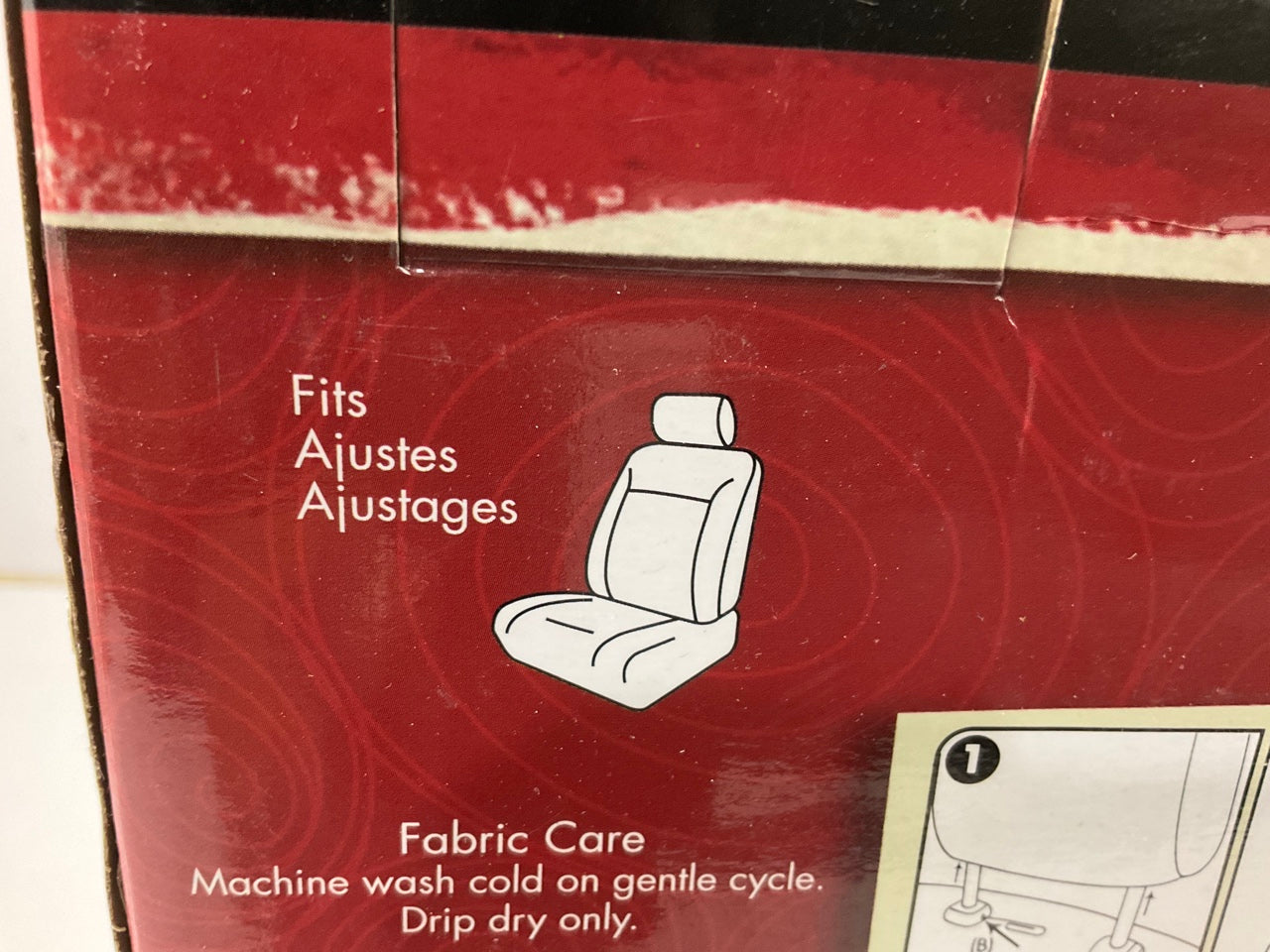 Plasticolor 008660 Front Low Back Style Seat Cover Nightmare Before Christmas