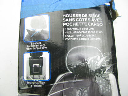Plasticolor 8628 Deluxe Sideless Seat Cover For Ram 1500 2500 3500 Pickup W Logo