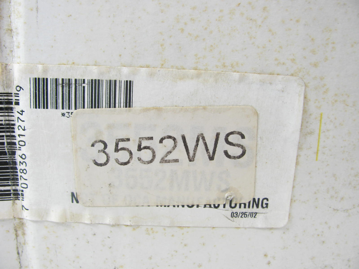 REMAN. Platinum Oca 3552WS Starter Motor