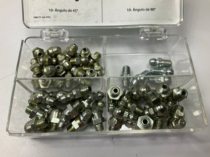 Lubrimatic 11-951 Grease Fitting Assortment 1/4-28, 50 Pcs