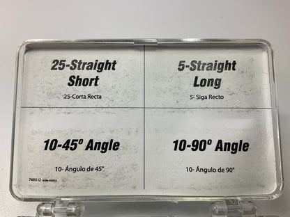 Lubrimatic 11-951 Grease Fitting Assortment 1/4-28, 50 Pcs