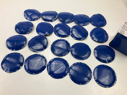 Plews 14-154 Round Tire Repair Patches 3-1/8'' Diameter, Box Of 20 Patches