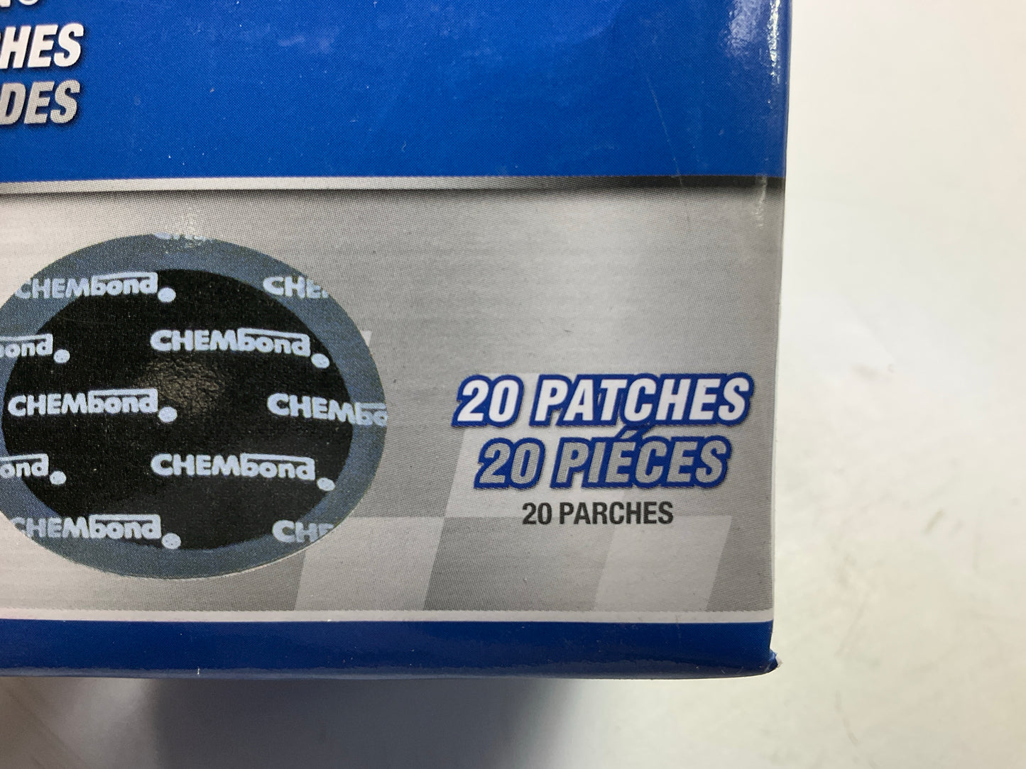 Plews 14-154 Round Tire Repair Patches 3-1/8'' Diameter, Box Of 20 Patches
