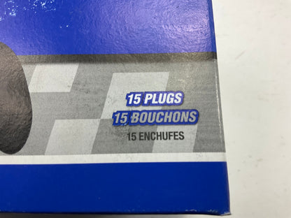 Plews 15-297 Large Rubber Plug-N-Patch Tire Repair Plugs, 15 / Pack