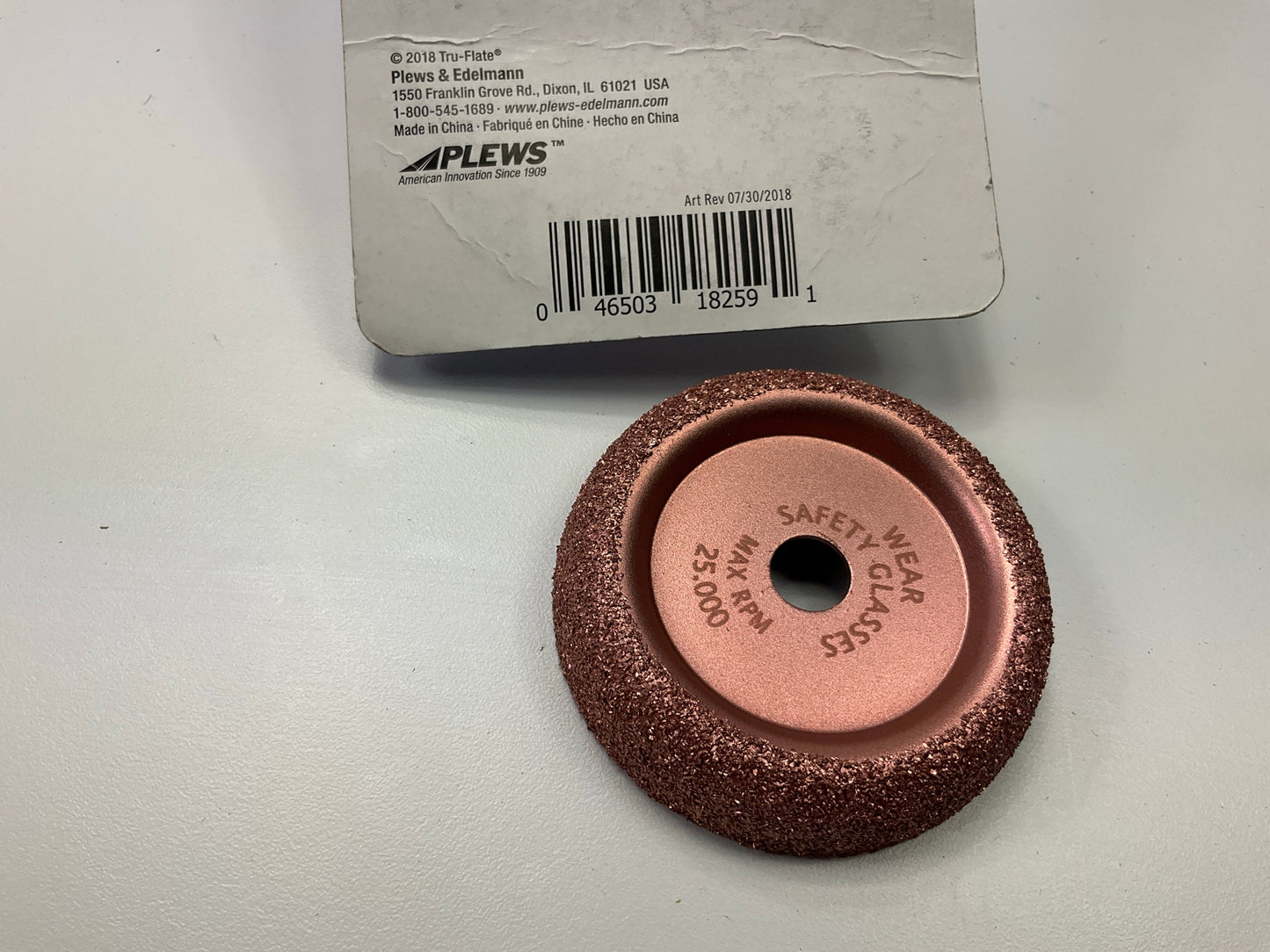Plews 18-259 Heavy Duty Buffing Cone, 2-1/2'' 25,000 Max RPM