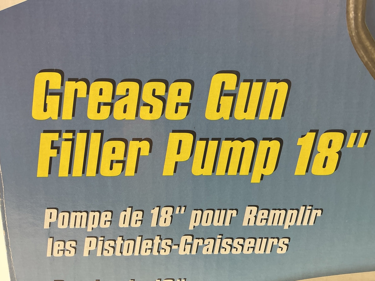INCOMPLETE Plews 55-117 Manual Grease Gun Filler Pump For 5 Gallon Plastic Pail