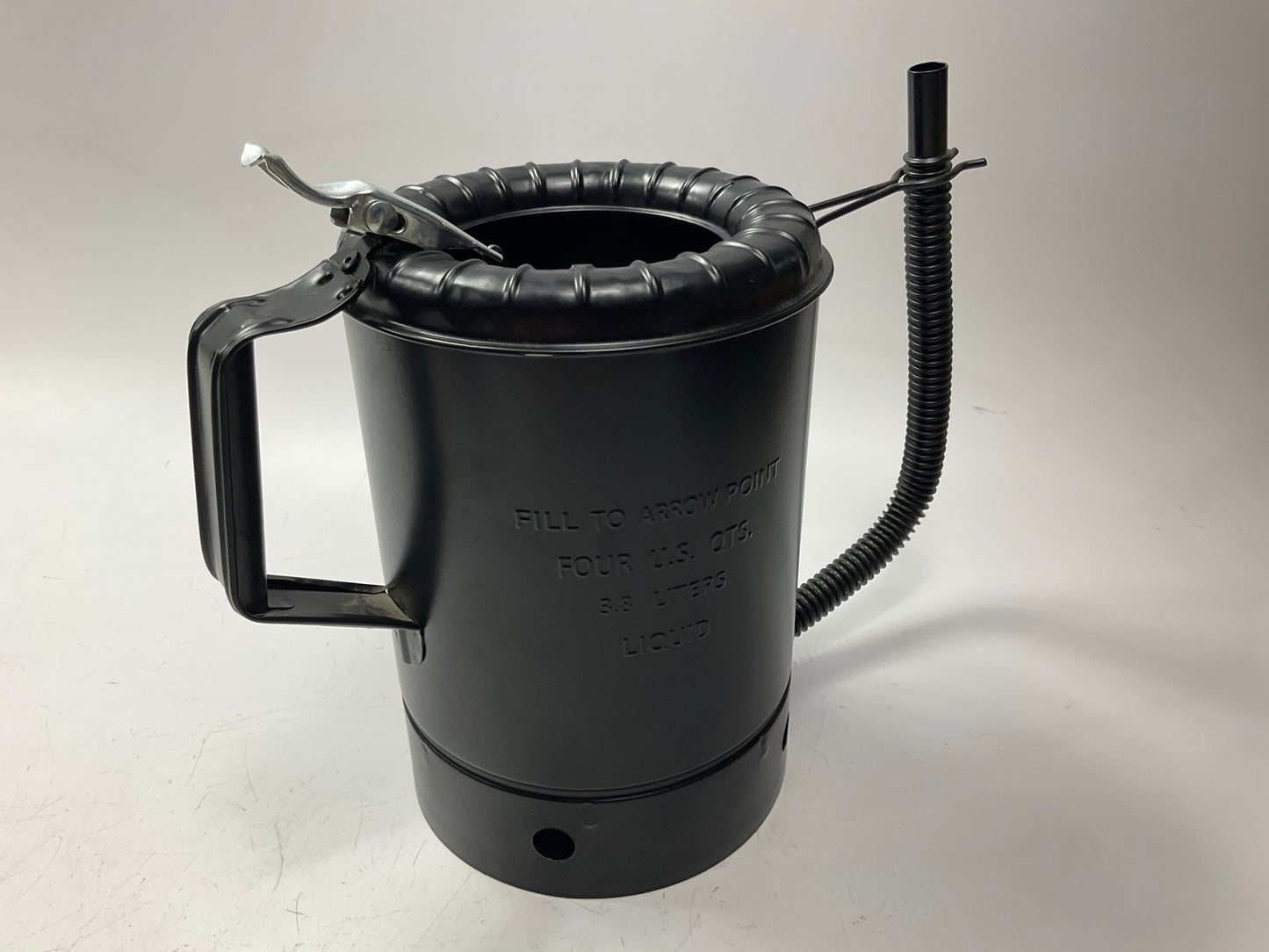 LubriMatic Plews 75-664 Painted Liquid Measure Jug W/ Flex Spout - 4 Quart