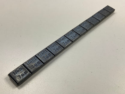 Plombco 100360 StickPro 30 Strips Of 12 Segments 0.25 Oz Ea Wheel Weights