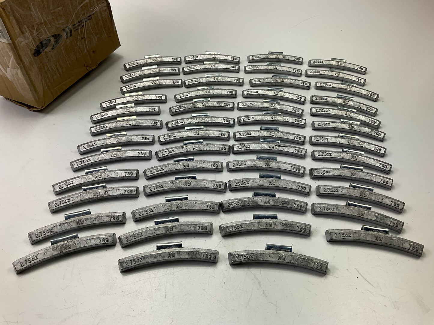 Plombco AW-2-75 Wheel Balancing Weights 2.75 Oz - Box Of 50