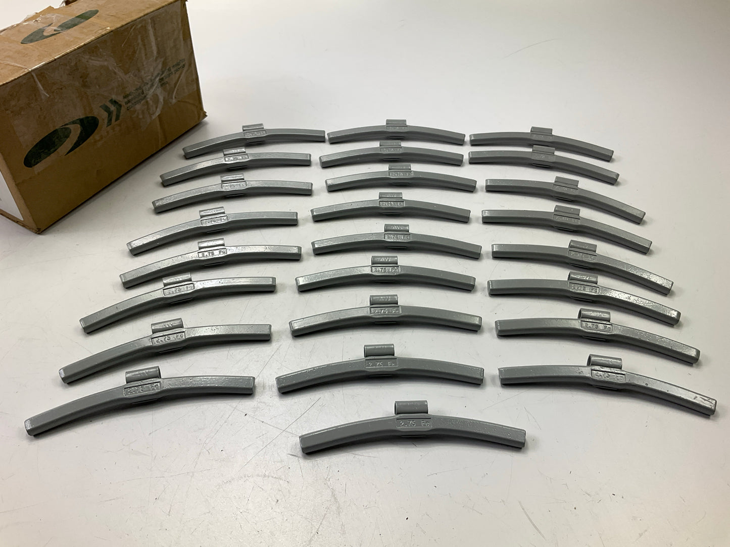 Plombco AWFE-2-75 Wheel Balancing Weights 2.75 Oz Each - Pack Of 25