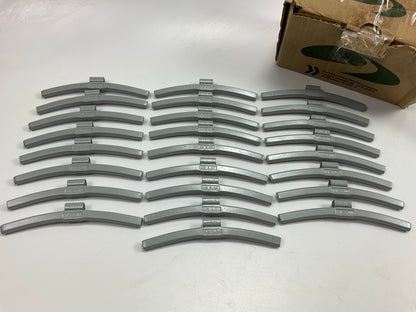Plombco AWFE-3-00 Wheel Balancing Weights, 85 Grams 3.00 Oz Each - 25 Pcs