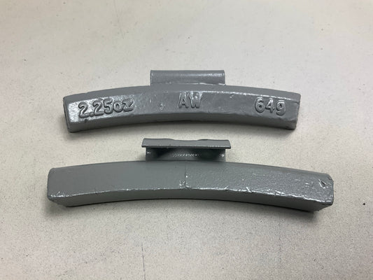 Plombco AWS-2-25 Wheel Weights 2.25 Oz. (64g) - Pack Of 25 Pcs