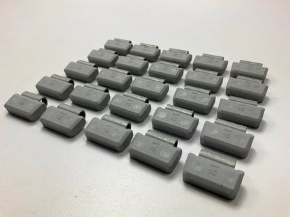 Plombco ENPS-15 Wheel Weights 0.53 Oz Each - Box Of 25