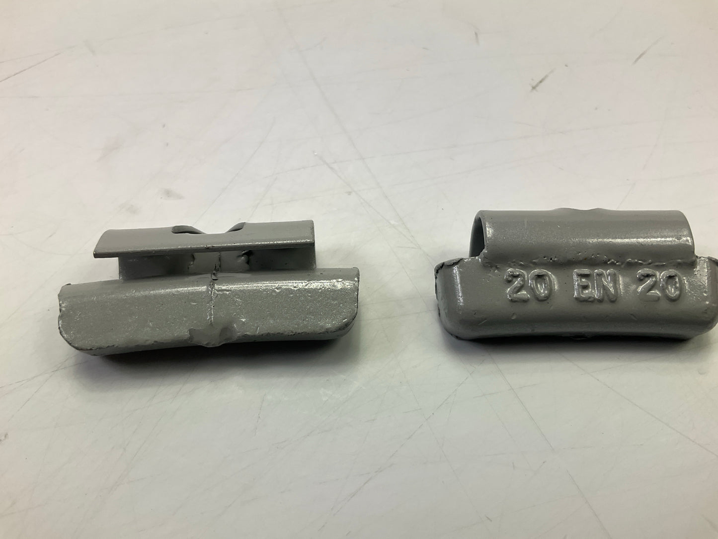 Plombco ENS-20 20-gram Lead Clip-on Wheel Weights, 25 Pcs, EN Series