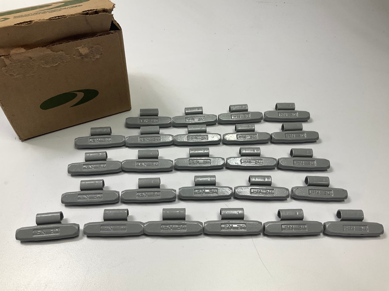 Plombco FNFE-30 Wheel Balance Weights 1.06 Oz - 25 Pcs