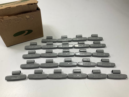 Plombco FNFE-30 Wheel Balance Weights 1.06 Oz - 25 Pcs