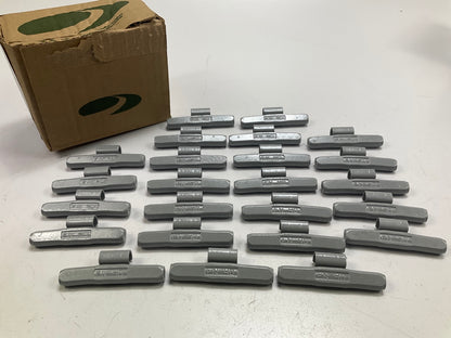 Plombco FNFE-40 Wheel Weights - 1.40 Oz Each, Box Of 24 Pcs, PFE Steel