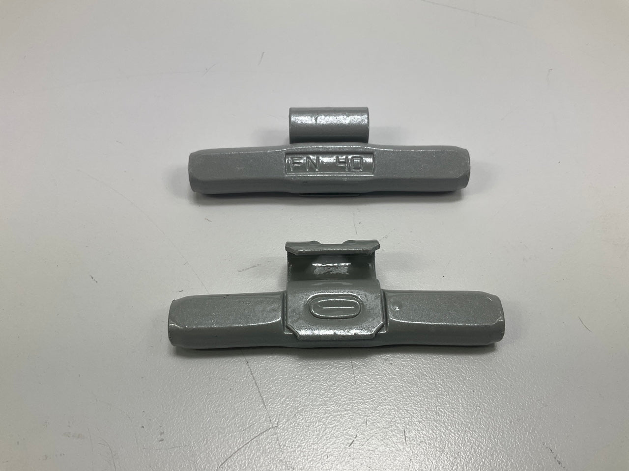 Plombco FNFE-40 Wheel Weights - 40 Gram Each, Box Of 24 Pcs, PFE Steel