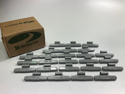 Plombco IAWFE-35 Wheel Weights 1.25 Oz Each, 25 Pcs