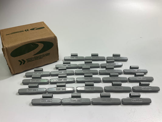 Plombco IAWFE-35 Wheel Weights 1.25 Oz Each, 25 Pcs