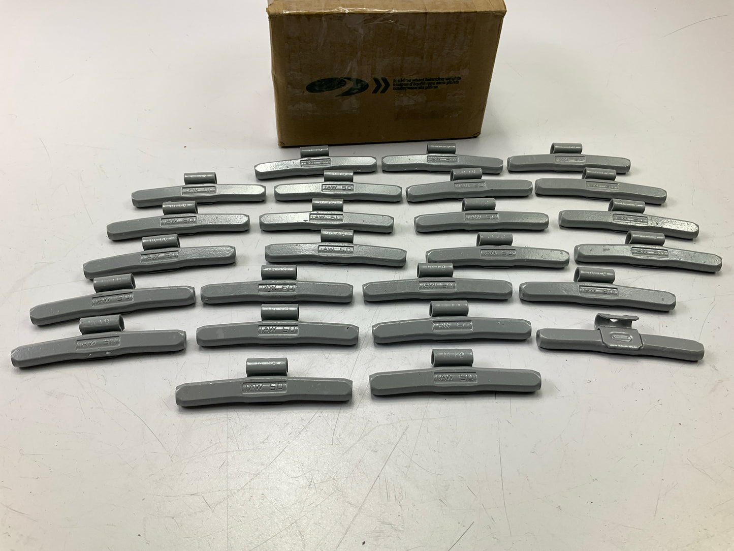 Plombco IAWFE-50 Wheel Weights 1.75 Oz Each, 25 Pcs