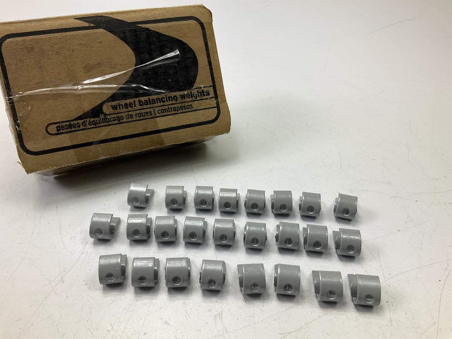 Plombco IAWS-05 Wheel Balancing Weights, 5 Grams, 0.18 Oz Each, Box Of 25