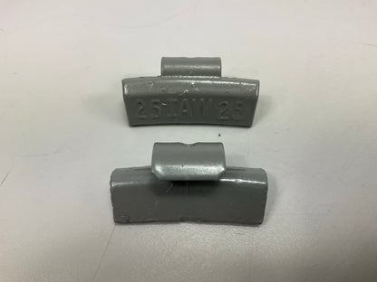Plombco IAWS-25 Wheel Weights 0.88 Oz Each - Box Of 25