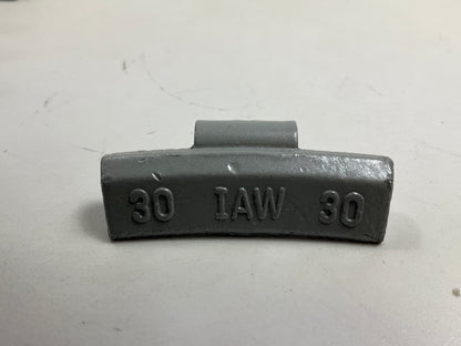 Plombco IAWS-30 Wheel Balancing Weights, 30 Grams - 19 Pieces