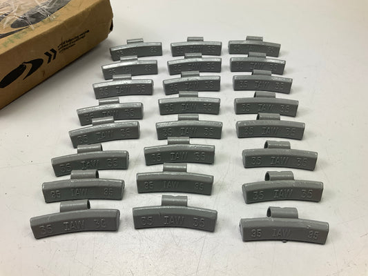 Plombco IAWS-35 35 Grams Wheel Balance Weights 1.23 Oz - Pack Of 24
