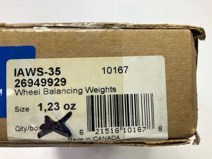Plombco IAWS-35 35 Grams Wheel Balance Weights 1.23 Oz 35g - Pack Of 24