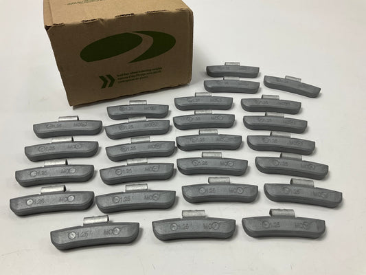 Plombco MCPS-1-25 Wheel Balance Weights 2.25 Oz Each - Box Of 25