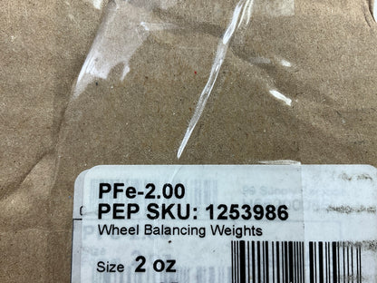 Plombco PFE-2-00 Wheel Weights 2 Oz Each - 24 Pcs Total