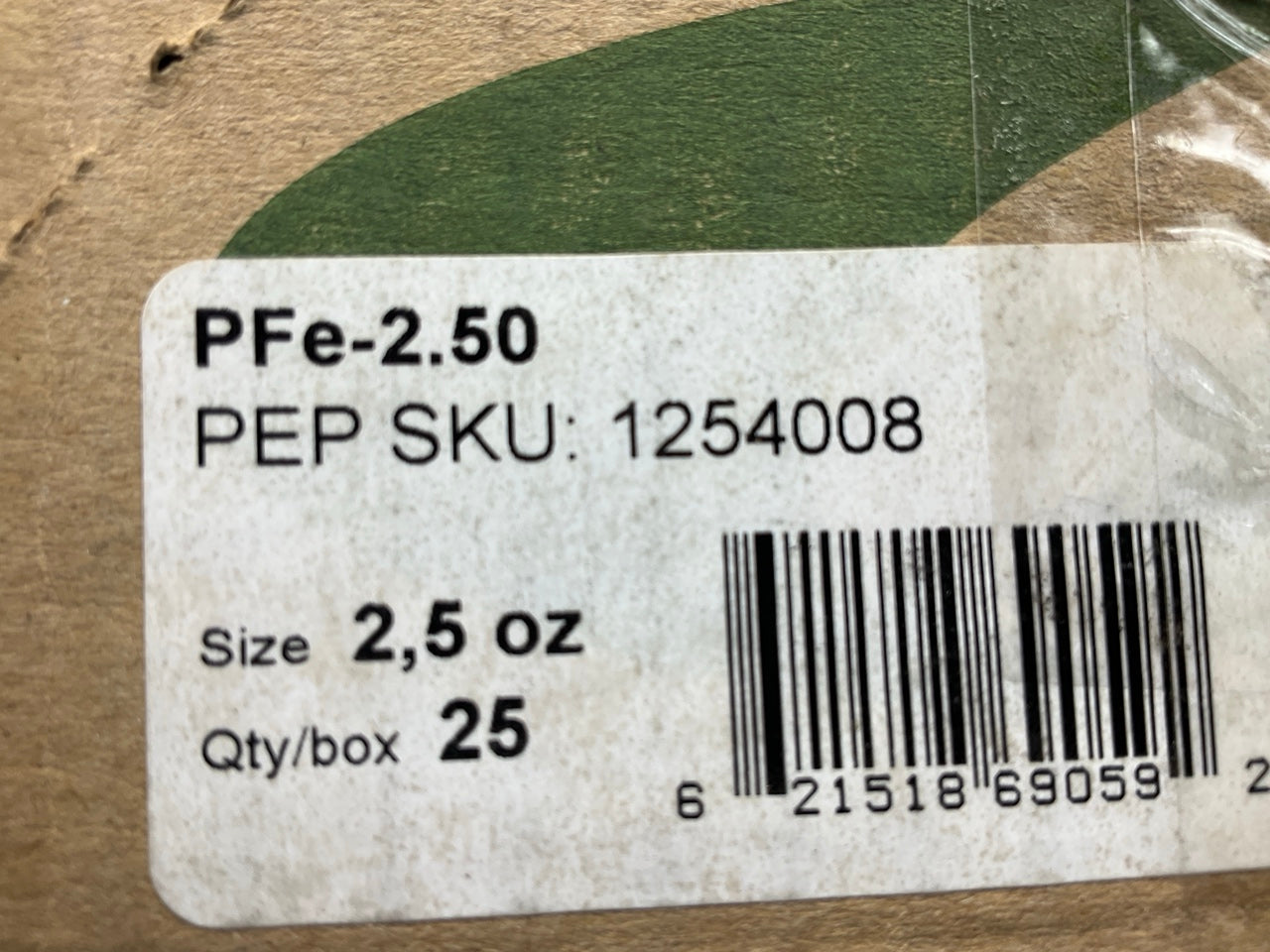 Plombco PFE-2-50 Wheel Balancing Weights, 2.5 Oz, Box Of 25 Pcs