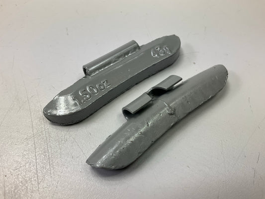 Plombco REGS-1-50 Wheel Balancing Weights, 1.5 Oz Each - Pack Of 25
