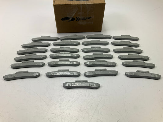 25 Pcs - Plombco REGS-1-75 Wheel Weights 1.75 Oz Each