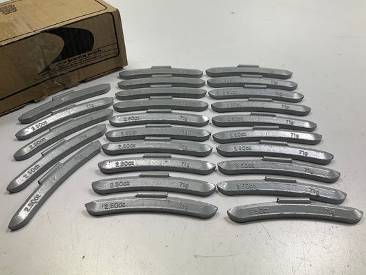 Plombco REGS-2-50 Wheel Balancing Weights 2.50 Oz Each - Pack Of 25