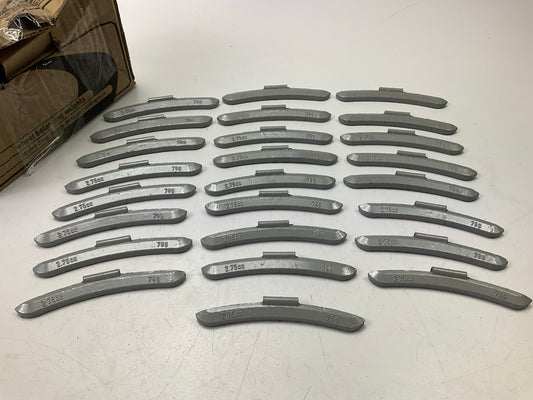 Plombco REGS-2-75 Wheel Weights 2.75 Oz Each - Box Of 25