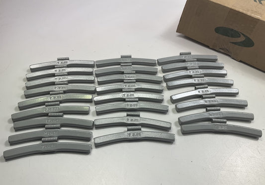 Plombco TFE-2-25 Wheel Weights 2.25 Oz Each - Box Of 25