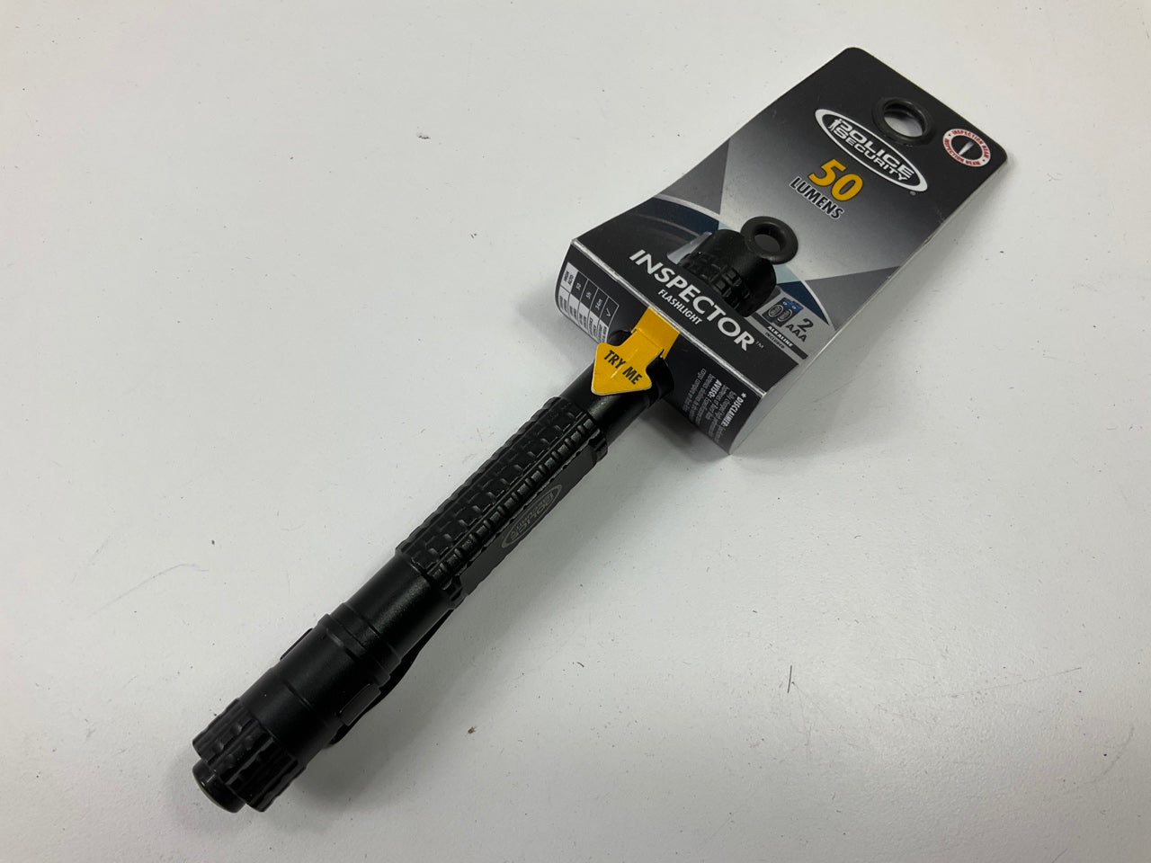 Police Security 99491 Inspector Bright Compact Work Utility 50 Lumens Flashlight