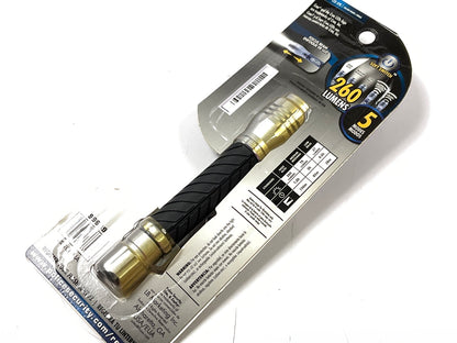 Police Security 99639 Zephyr Flashlight 260 Lumen Cree LED, Use (2) AA Batteries