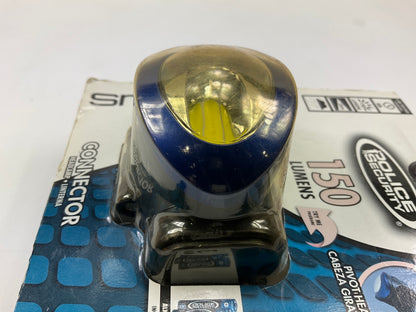 Police Security 99645 LED Headlamp - 55-150 Lumens, Takes AAA Batteries