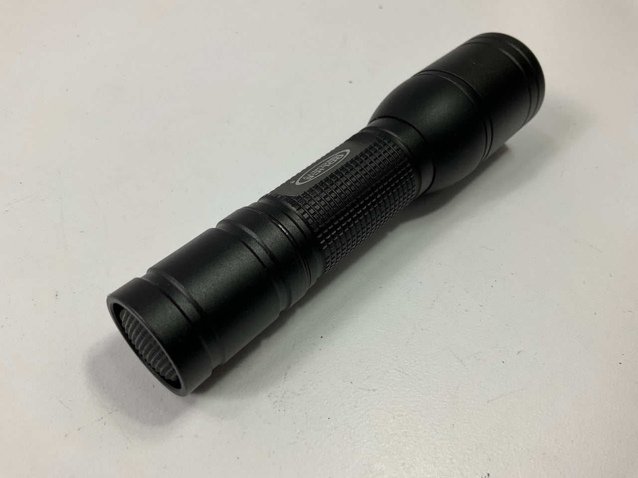 Police Security 99815 Shield Series Flashlight, 120 Lumen LED, Black, Takes AA