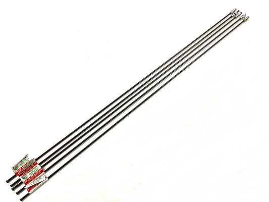 (5) Poly Armour PAE-340 PVF Coated Steel Brake Line, 40'' Long, 3/16'' Diameter