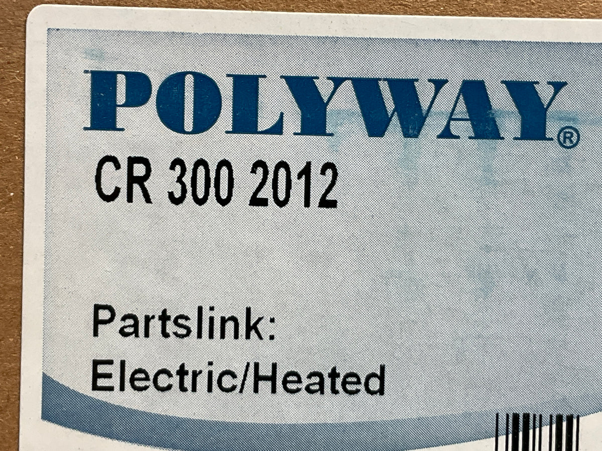 Polyway 11109027-152 Left Heated Mirror With Chrome Cover For 11-19 Chrysler 300